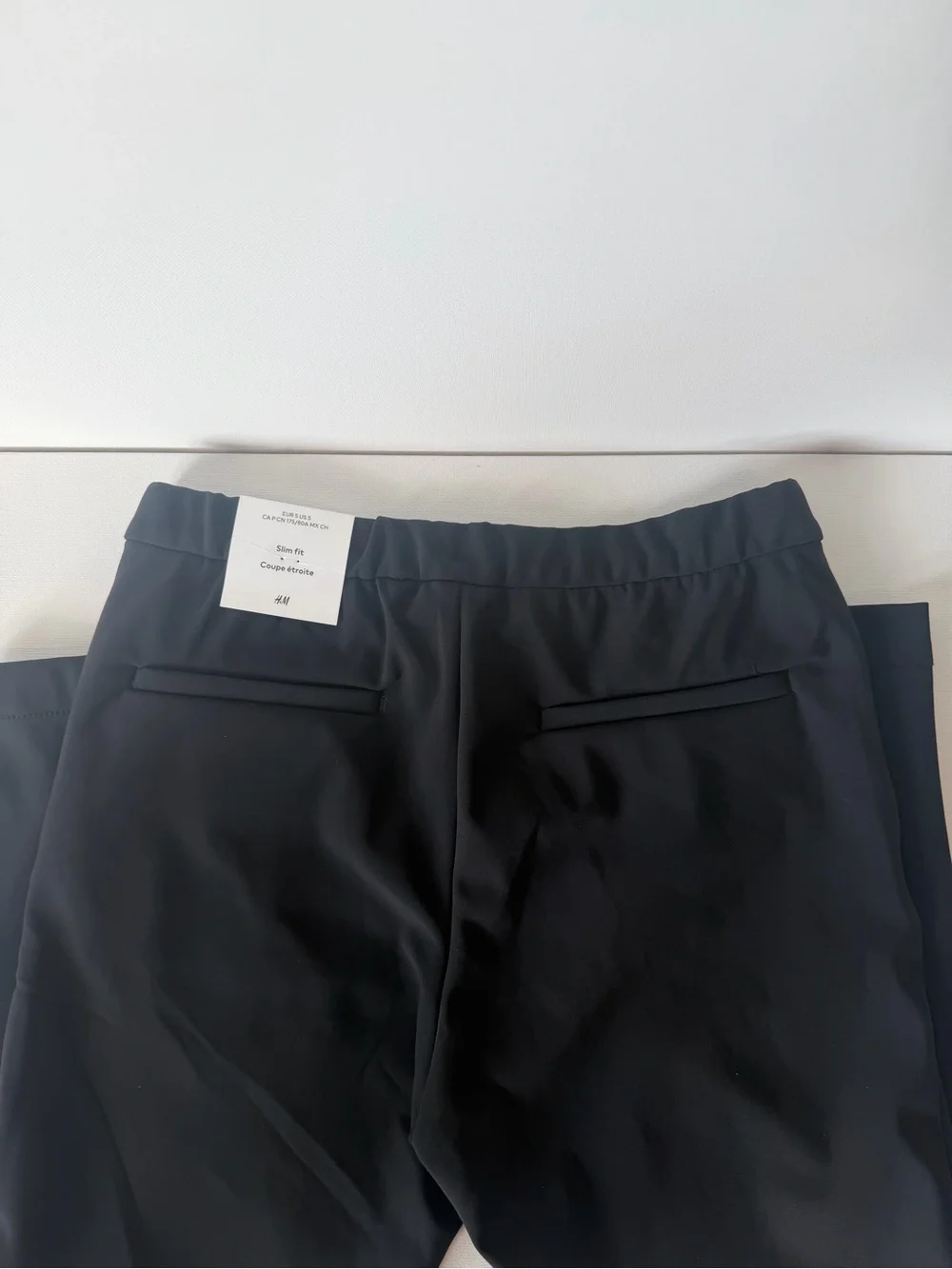 H&M Slim Fit Black Men's Golf/Dress Pants